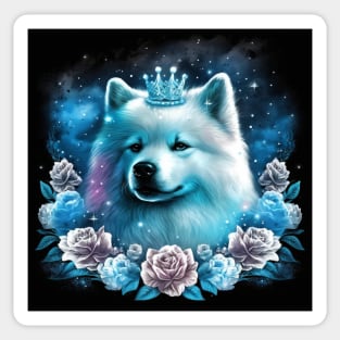 Samoyed Queen Sticker